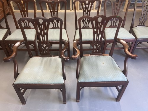 Set victorian mahogany - 8,