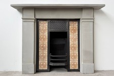 Antique Victorian fireplace