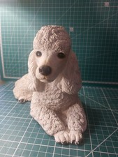 Vintage Sandicast White Poodle