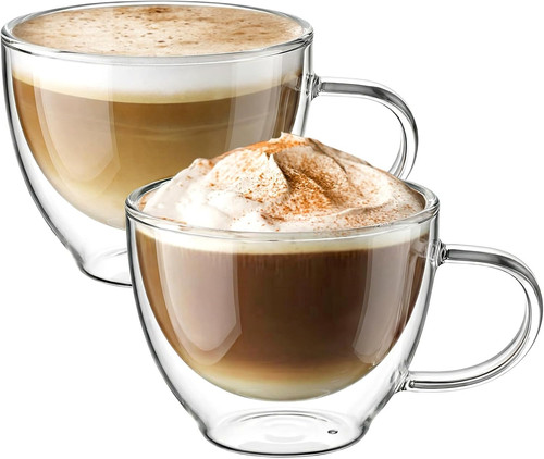 Double walled glass - coffee, mug