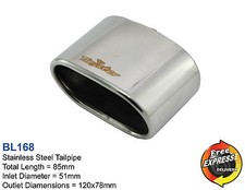 Exhaust Tip Tailpipe trim