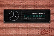 Mercedes F1 Formula 1 Team PVC