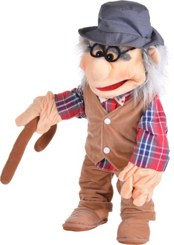 Living puppets grandfather - living,