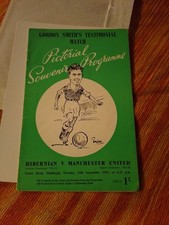 1952 HIBERNIAN v MANCHESTER