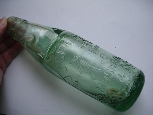 Vintage codd bottle jj - codd,