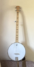 Deering Goodtime l 5-String Banjo, Open Backed, hard travel case and soft case