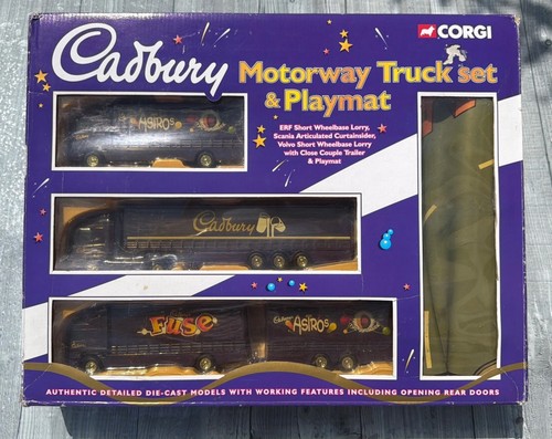 Corgi cadbury motorway truck - corgi,
