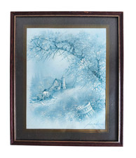 Andres Orpinas Countryside Framed Print 32 x 27cm