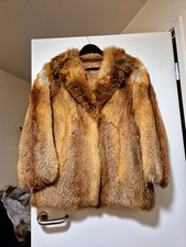 Real RED FOX FUR COAT