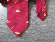 Earth Mover Digger Caterpillar Tracked Machine Motif Tie by Bells Gifts Glasgow