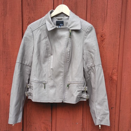 Faux leather biker - a.n.a,