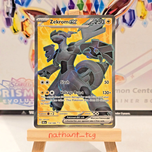Pokèmon tcg zekrom ex - pokèmon,