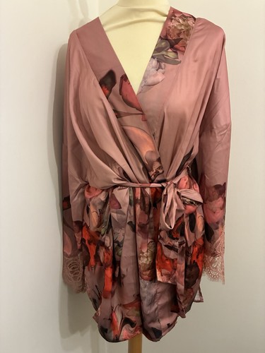 Ted baker pink dressing - ted, gown/