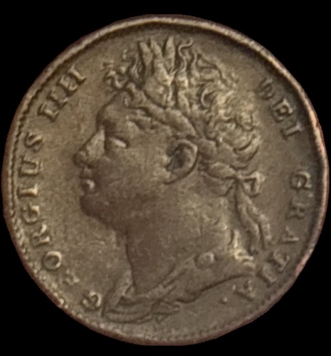 1821 george farthing - george, 1