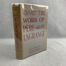 THE WORK OF PERE LAGRANGE -