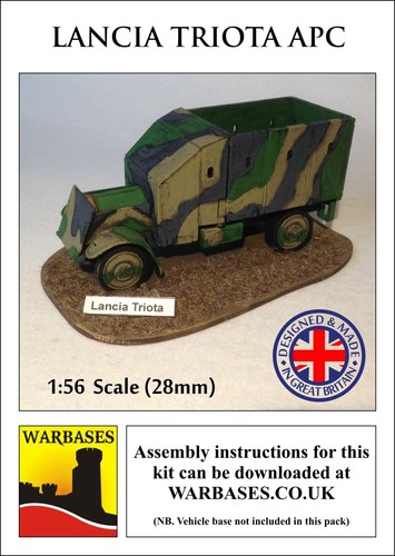 Warbases 28mm laser cut ww1 - cut,