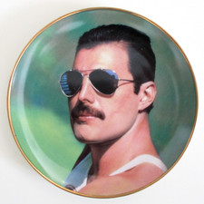 Queen Freddie Mercury ' Mr Bad Guy ' Danbury Mint Fine Porcelain Plate (Ex+)