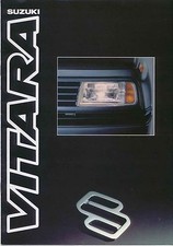 Suzuki Vitara 1.6 Soft Top & Estate 1990-91 Original UK Sales Brochure