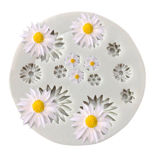 Mini daisy flowers silicone - daisy,