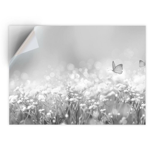Vinyl sticker bw - x,