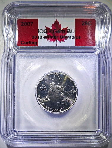 2007 canada curling 25c - 2007,