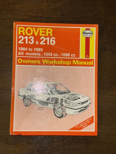 Haynes rover 213 216 - haynes,