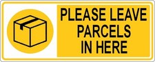 PLEASE LEAVE PARCELS IN HERE ~