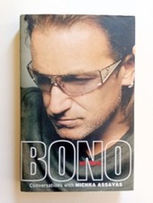 BONO U2 LEAD MAN  signed BOOK