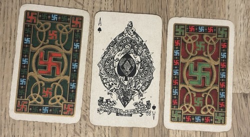 Antique playing cards good - cards,
