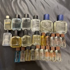 24 Aftershave Miniatures Avon Etc. Vintage