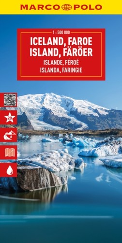 Iceland marco polo - iceland, map