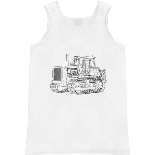Crawler tractor adult vest - 'crawler, /