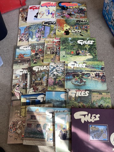 Giles vintage cartoon - x,