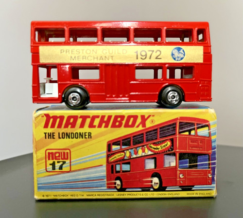 Matchbox londoner bus - bus:, 1972