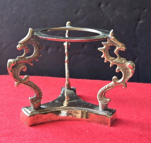 Vintage solid brass - mcm, dragon