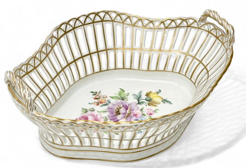 Antique dresden hand painted - dresden,