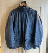 Barbour Men's Small Navy Wax