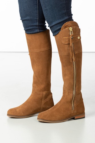 Ladies tall suede country - ladies,