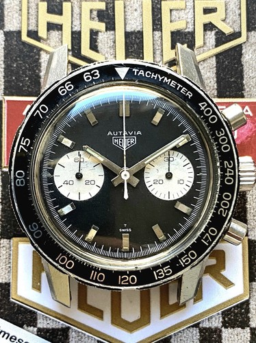 Vintage heuer autavia 7763 - vintage,