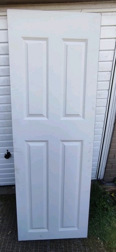 White grained panel moulded - ,