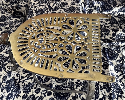 Unusual antique large brass - large, &