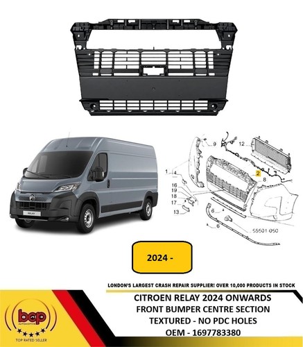 Citroen relay 2024 front - relay, on