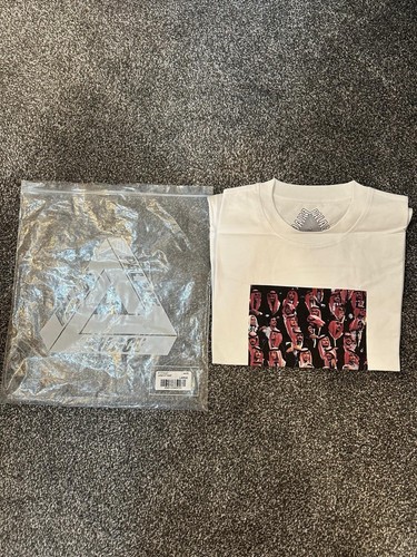Palace large shirt white - t-shirt,