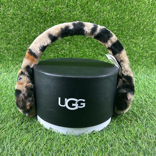 Ugg faux fur earmuffs leopard - ugg,