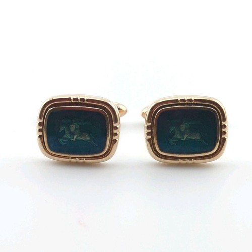 Burberry men gold green - men's,
