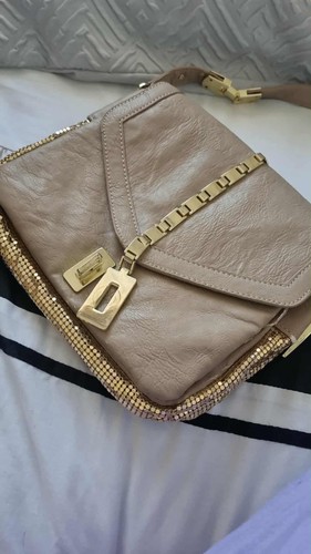 Faulty beige handbag - beige,