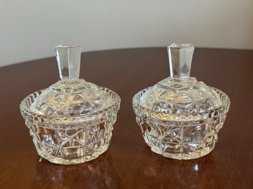 Vintage pressed glass - 2,