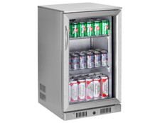 SINGLE DOOR STAINLESS STEEL UNDERCOUNTER BOTTLE COOLER FRIDGE STERLING PRO