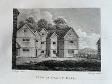 1795 View Of Stayley Hall