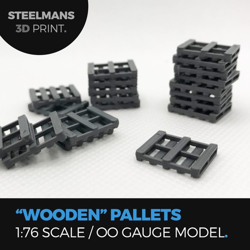Wooden pallets - "wooden",